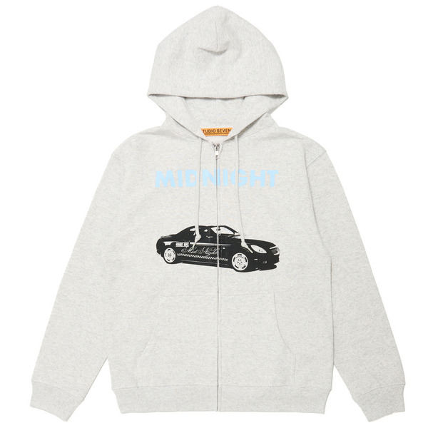 HBZ x SVN MIDNIGHT Zip Hoodie 詳細画像 H.Grey 6
