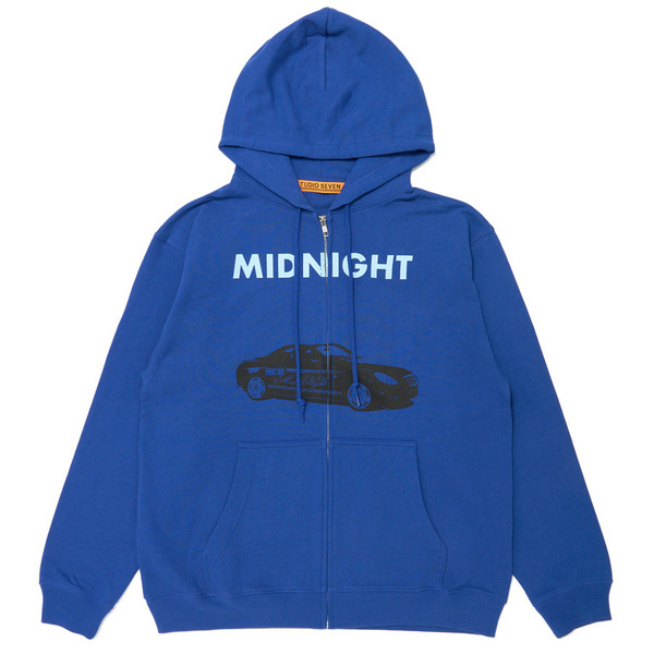 HBZ x SVN MIDNIGHT Zip Hoodie 詳細画像 Blue 1