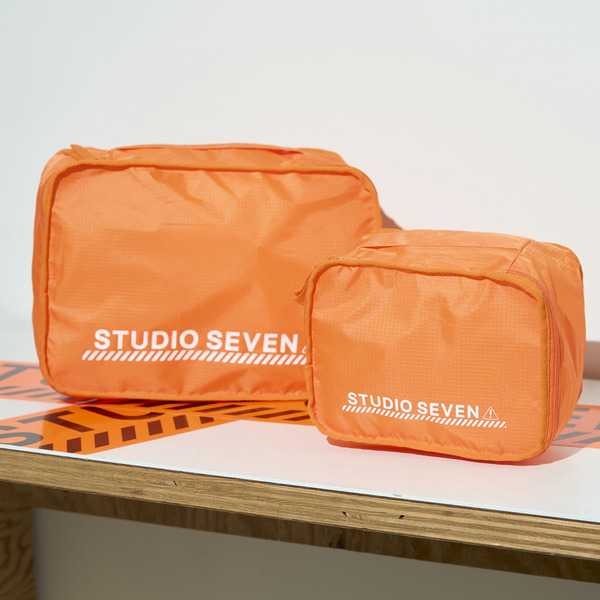 NEON LOGO Travel Pouch Set 詳細画像 Orange 14