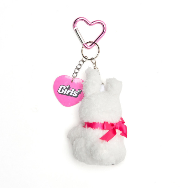 Girls&sup2; x STUDIO SEVEN Roger Plush Toy Key Chain 詳細画像 White 2