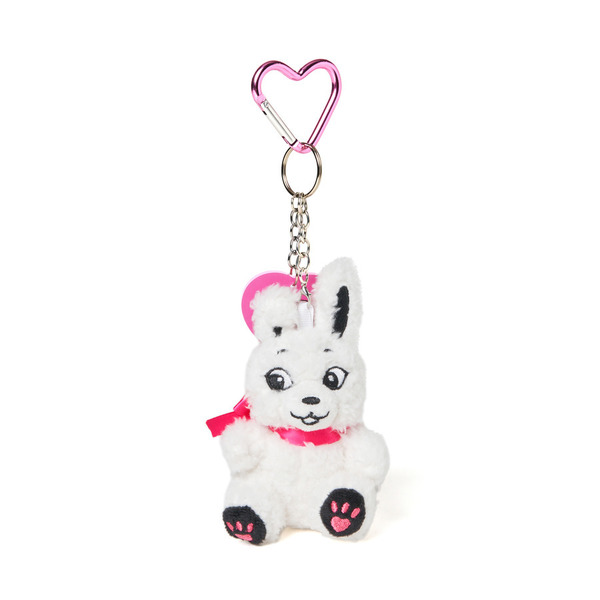 Girls&sup2; x STUDIO SEVEN Roger Plush Toy Key Chain 詳細画像 White 1