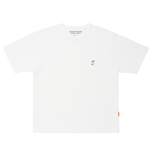 SEVEN PACK T-SHIRTS | CAUTION LOGO & ROGER 詳細画像 Black 2