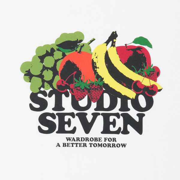 Fruits Mix SS Tee 詳細画像 White 6