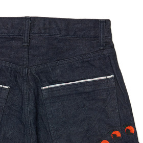 SEVEN Orange Embroidery Denim Pants 詳細画像