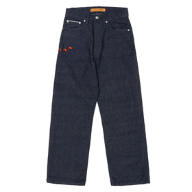 SEVEN Orange Embroidery Denim Pants