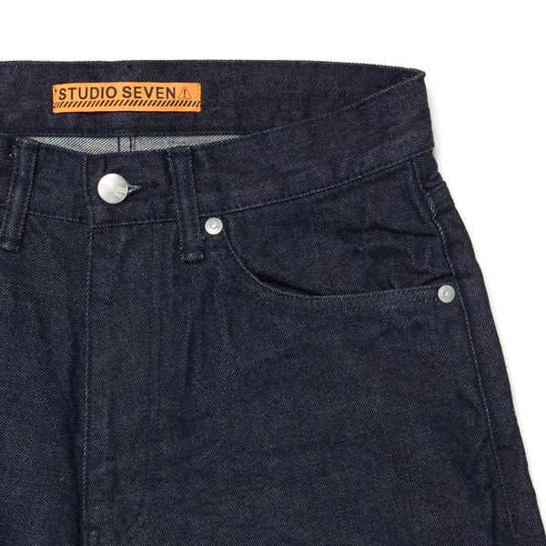 SEVEN Orange Embroidery Denim Pants 詳細画像 Indigo 4