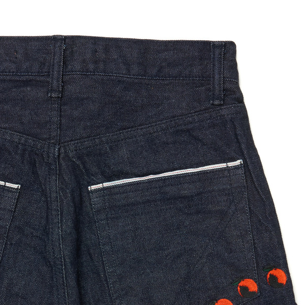 SEVEN Orange Embroidery Denim Pants 詳細画像 Indigo 7