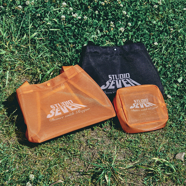 Mesh Square Pouch 詳細画像 Orange 11