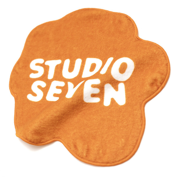 Flower Hand Towel 詳細画像 Orange 4