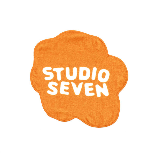 Flower Hand Towel 詳細画像 Orange 1