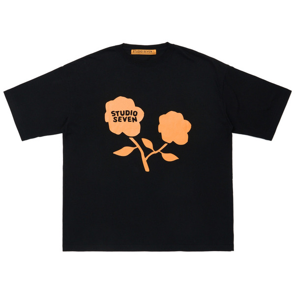 Flower Print Tee 詳細画像 White 1