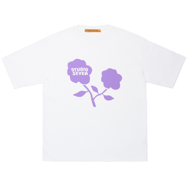 Flower Print Tee 詳細画像 White 5