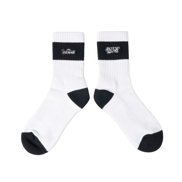 KID x SVN Graphic Socks 詳細画像 White 1