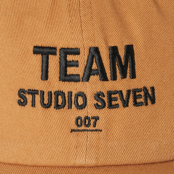 TEAM STUDIO SEVEN CAP 詳細画像 Orange 6