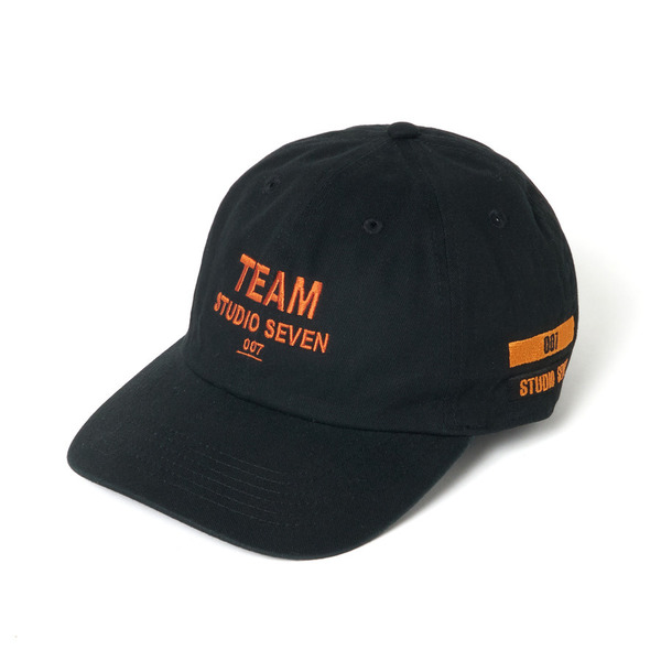 TEAM STUDIO SEVEN CAP 詳細画像 Black 1