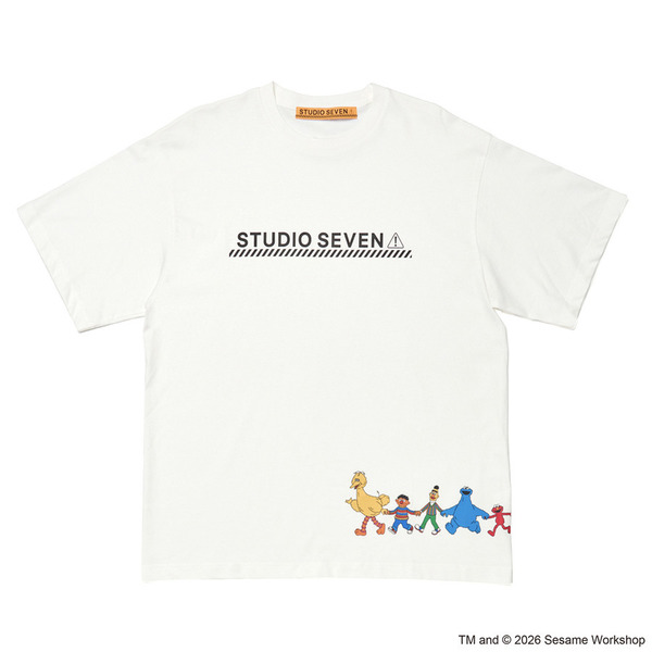 SESAME STREET meets STUDIO SEVEN Big Tee 詳細画像 Black 1