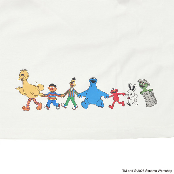 SESAME STREET meets STUDIO SEVEN Big Tee 詳細画像 Black 3