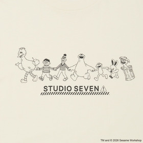 SESAME STREET meets STUDIO SEVEN Colorful Tee 詳細画像