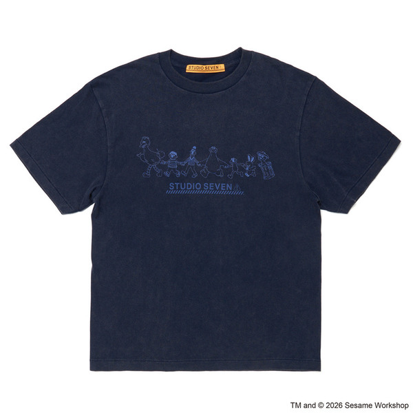 SESAME STREET meets STUDIO SEVEN Colorful Tee 詳細画像 Red 12