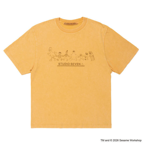 SESAME STREET meets STUDIO SEVEN Colorful Tee 詳細画像 Red 4