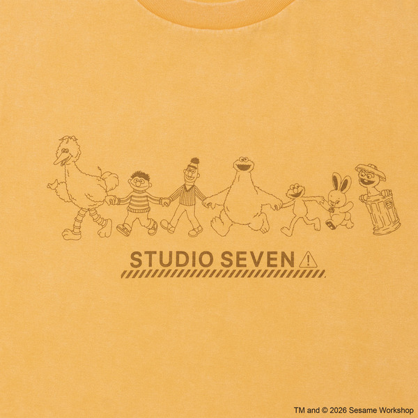 SESAME STREET meets STUDIO SEVEN Colorful Tee 詳細画像 Red 6