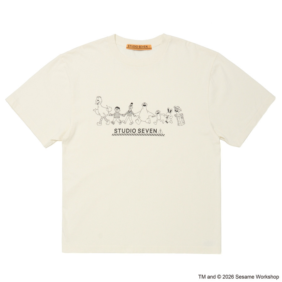 SESAME STREET meets STUDIO SEVEN Colorful Tee | STUDIO SEVEN