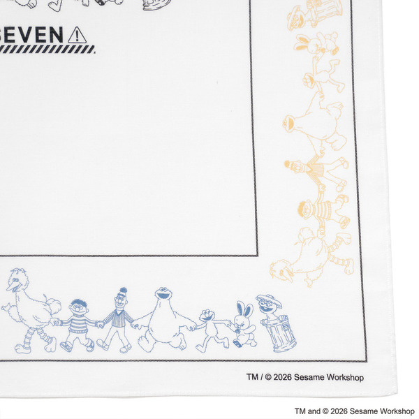 SESAME STREET meets STUDIO SEVEN Bandana 詳細画像 Black 3