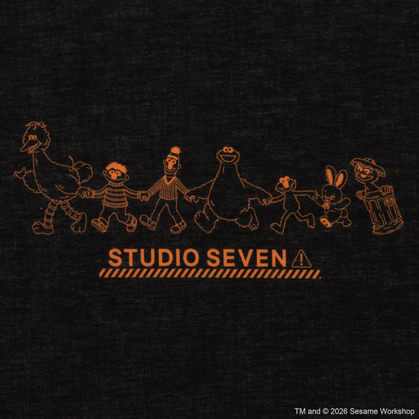 SESAME STREET meets STUDIO SEVEN Bandana 詳細画像 Black 5