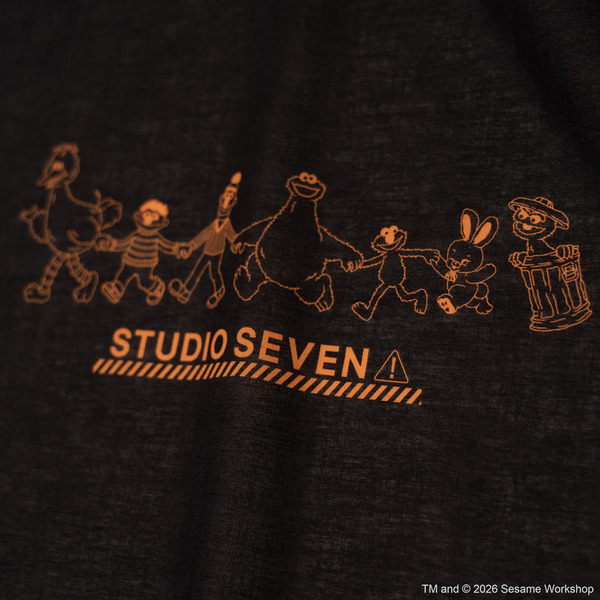 SESAME STREET meets STUDIO SEVEN Bandana 詳細画像 Black 6