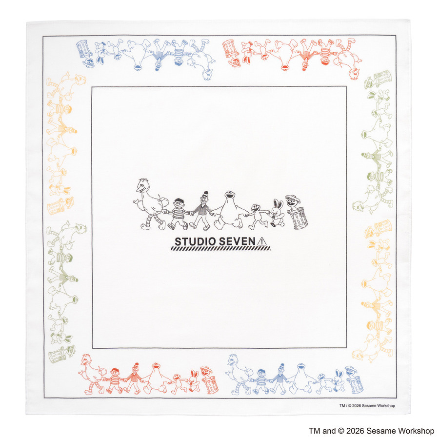 SESAME STREET meets STUDIO SEVEN Bandana | STUDIO SEVEN (スタジオ
