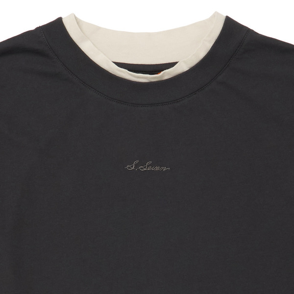 Layered Long Sleeve Tee 詳細画像 C.Grey 6