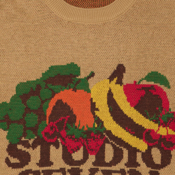 Fruit Jacquard Knit 詳細画像 Black 2
