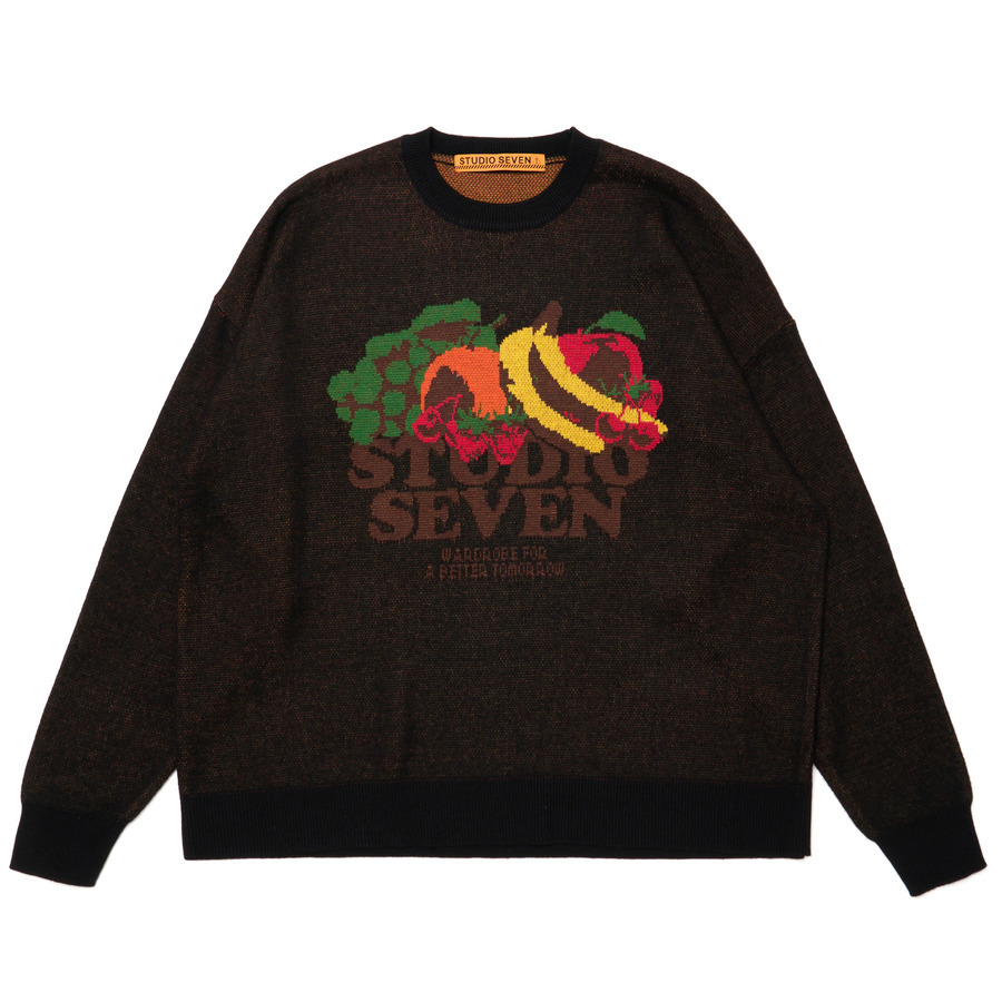 Fruit Jacquard Knit | STUDIO SEVEN (スタジオ セブン)