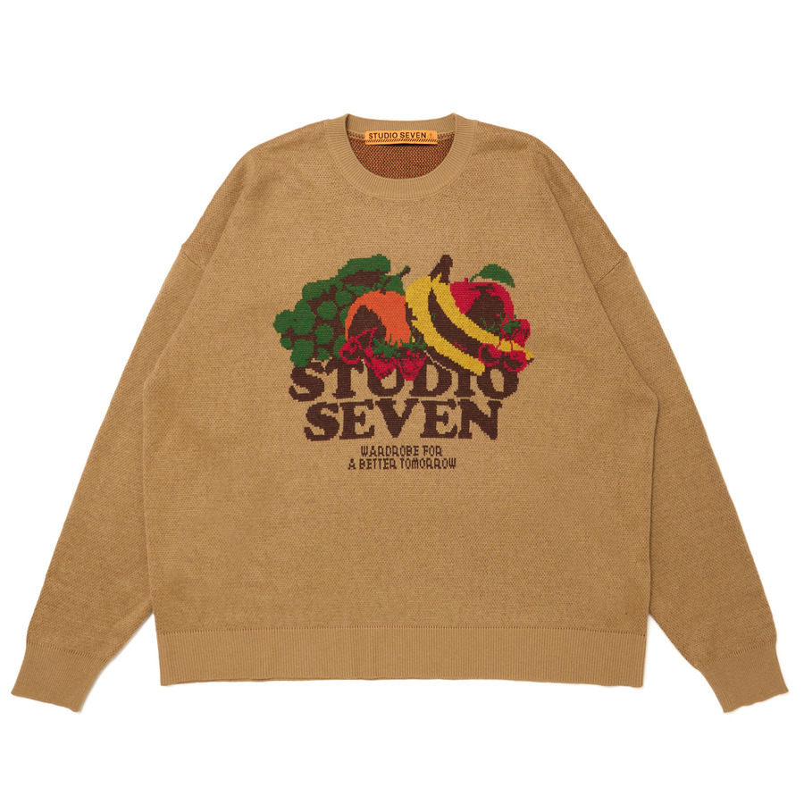 Fruit Jacquard Knit | STUDIO SEVEN (スタジオ セブン)
