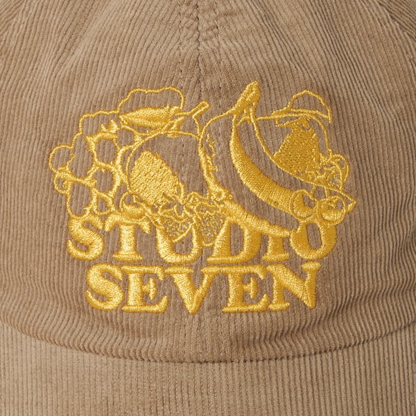 Fruit Graphic Corduroy Cap 詳細画像 Beige 7