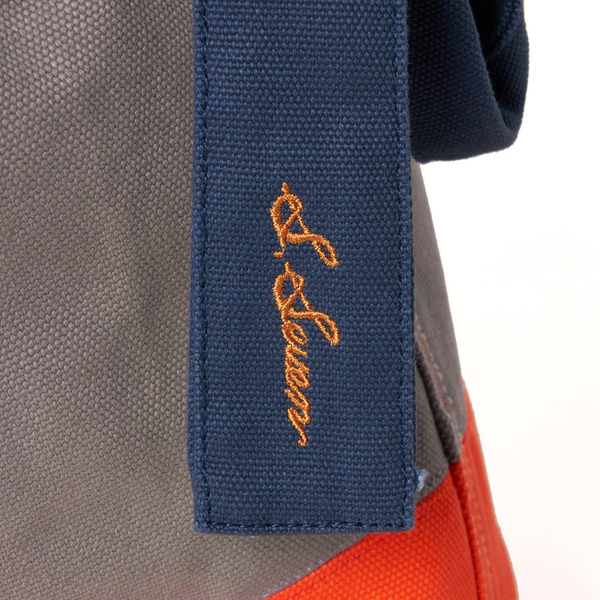 2-Tone Canvas Bag 詳細画像 Grey 2
