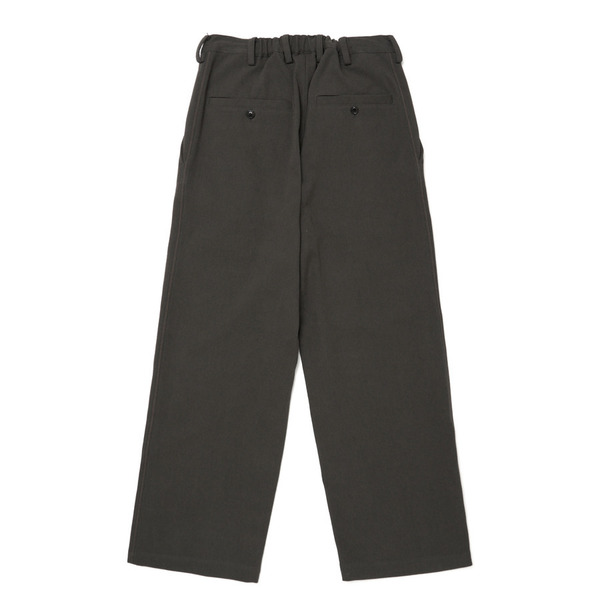 Linen Blend Tuck Pants 詳細画像 C.Grey 1