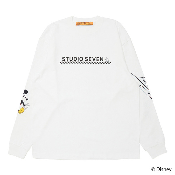 Disney Collection LS T-Shirt 詳細画像 Black 1