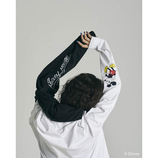 Disney Collection LS T-Shirt 詳細画像 Black 16