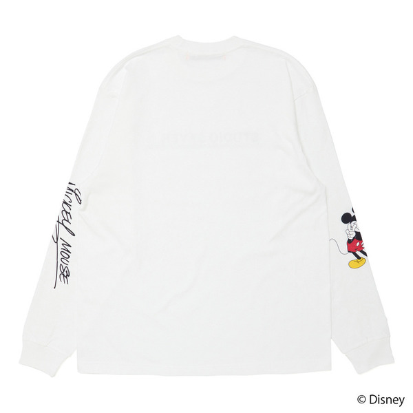 Disney Collection LS T-Shirt 詳細画像 Black 2