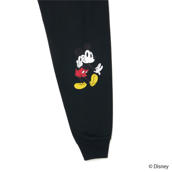 Disney Collection LS T-Shirt 詳細画像 Black 8