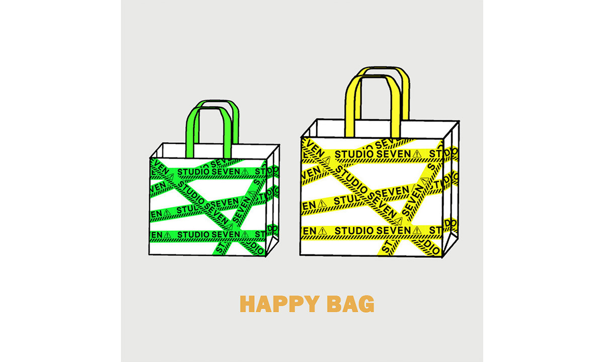 1/1(月)元旦　10時よりSTUDIO SEVEN HAPPY BAG発売