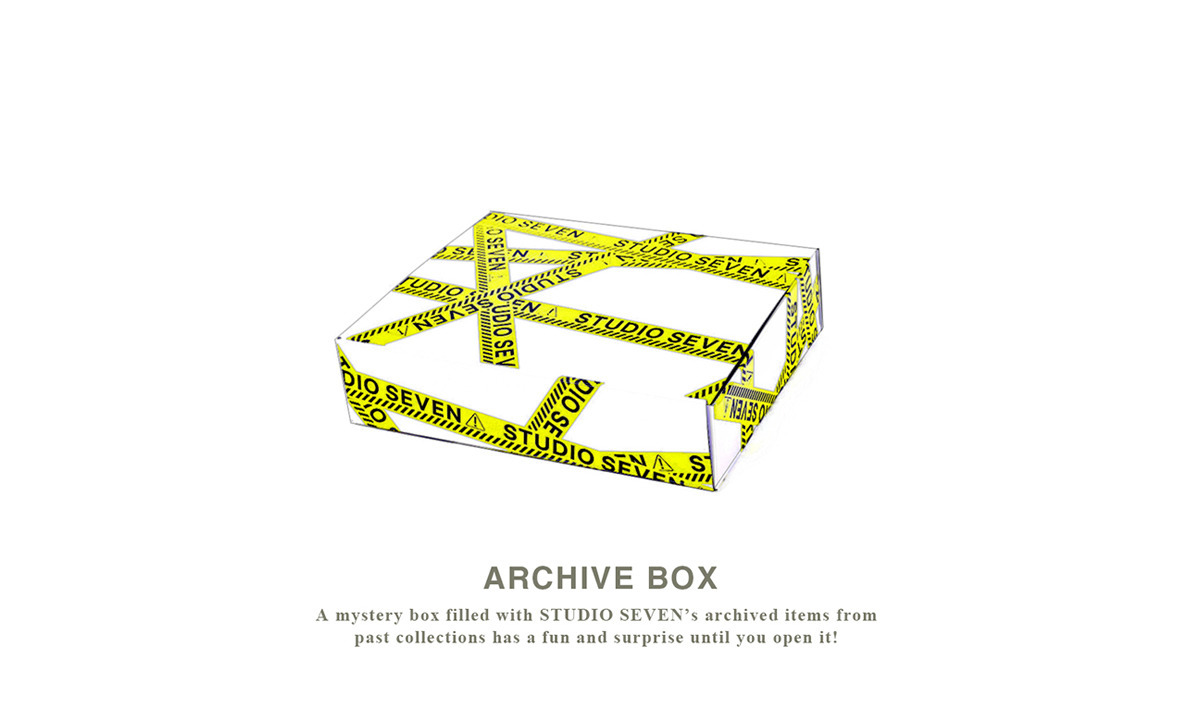 9/23(火・祝)  STUDIO SEVENにて、ARCHIVE BOXを数量限定で発売！