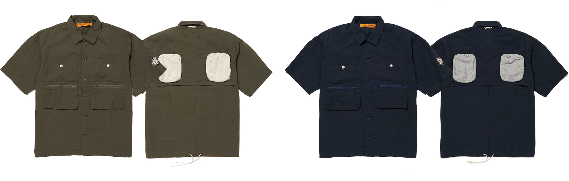 STUDIO SEVEN(スタジオセブン) SS CARGO SHIRT メンズ